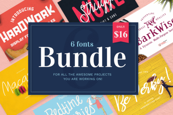 50,000+ PLR Font Bundle